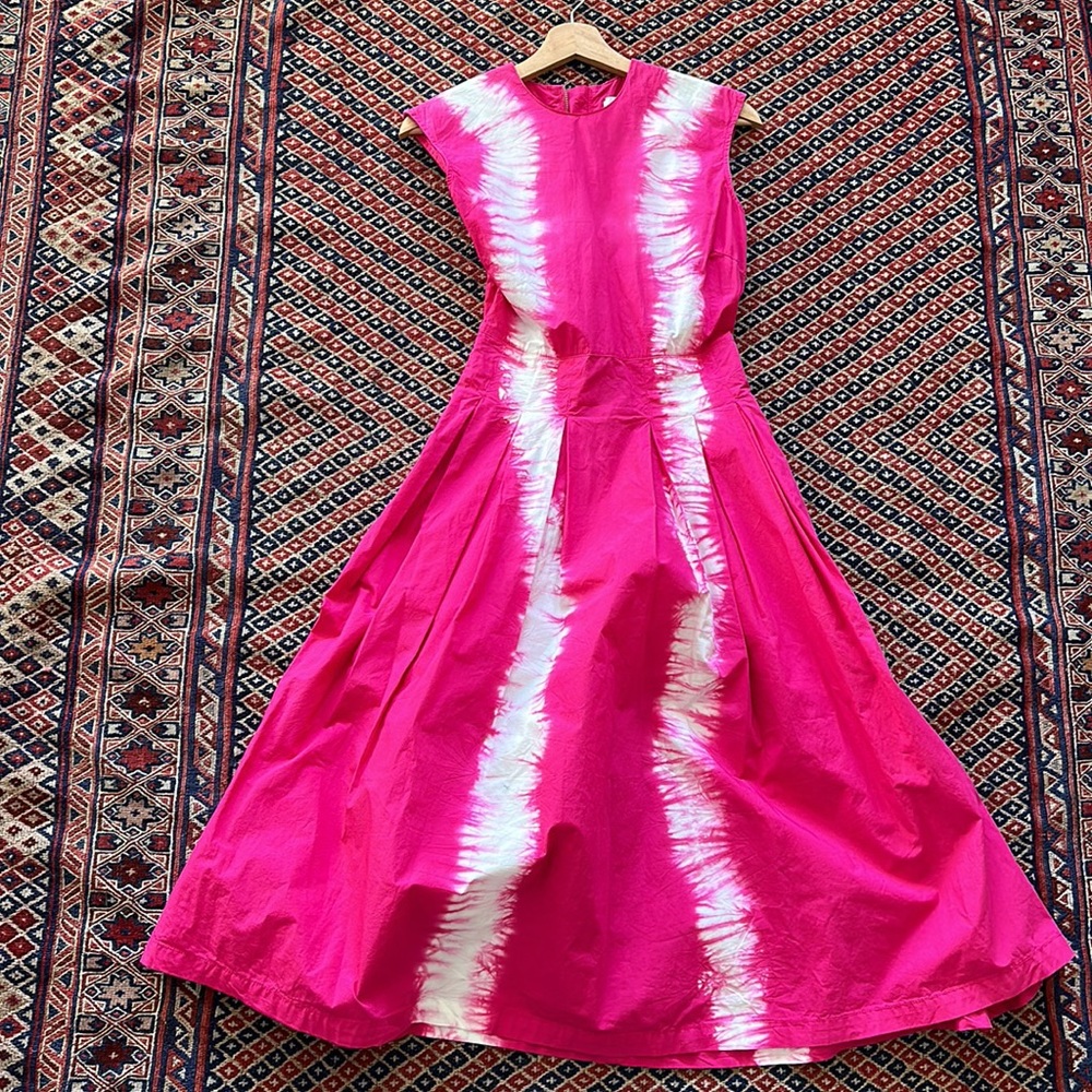 MSGM - Tie-Dye Midi Dress